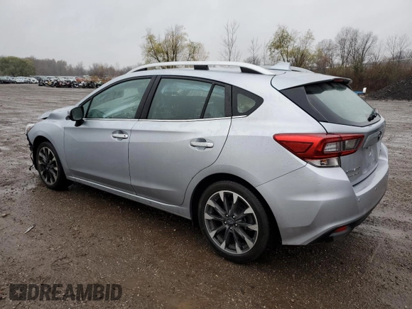 2020 Subaru Impreza Limited with VIN 4S3GTAU62L3706786, listed as a Copart auction lot 80692924 with 16,996 mi miles and Salvage title. Bid and sale history available at DreamBid. Image 2.