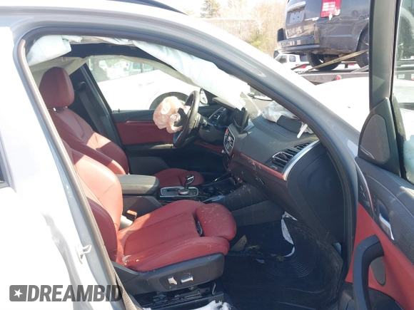 2023 BMW X3 M40i with VIN 5UX83DP09P9S50851, listed as a IAAI auction lot 41645860 with 16,197 mi miles and . Bid and sale history available at DreamBid. Image 5.