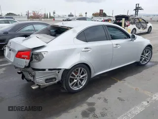 2007 Lexus IS 250 z VIN JTHBK262675034687, wystawiony jako IAAI lot #42211144 z przebiegiem 185 706 mil mil oraz . Historia ofert i sprzedaży dostępna na DreamBid. Obrazek 4.