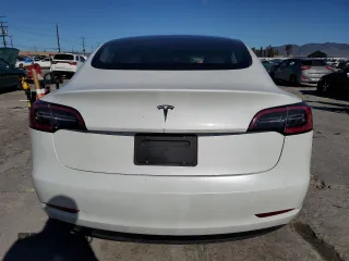 2023 Tesla Model 3 with VIN 5YJ3E1EA7PF557358, listed as a Copart auction lot 48891985 with 20,673 mi miles and Salvage title. Bid and sale history available at DreamBid. Image 6.