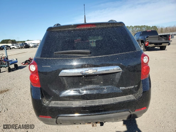 2012 Chevrolet Equinox LT w/2LT with VIN 2GNALPEK3C6180527, listed as a Copart auction lot 47348385 with 138,286 mi miles and Salvage Title. Bid and sale history available at carsss.com. Image 6.