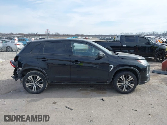 2020 Mitsubishi Outlander Sport SE 2.0 with VIN JA4AP4AU3LU015043, listed as a IAAI auction lot 41284693 with 45,300 mi miles. Bid and sale history available at carsss.com. Image 13.