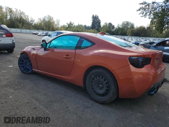 2017 Toyota 86 with VIN JF1ZNAA11H9710396, listed as a Copart auction lot 77405644 with 91,763 mi miles and Salvage Title. Bid and sale history available at carsss.com. Image 2.