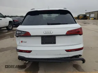 2024 Audi SQ5 Premium Plus with VIN WA1B4AFYXR2010353, listed as a Copart auction lot 73026334 with 8,176 mi miles and Salvage Title. Bid and sale history available at DreamBid. Image 6.