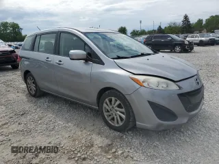 2012 Mazda 5 Sport z VIN JM1CW2BL2C0127190, wystawiony jako Copart lot #56655175 z przebiegiem 129 255 mil mil oraz Szkoda całkowita • Salvage title. Historia ofert i sprzedaży dostępna na DreamBid. Obrazek 4.