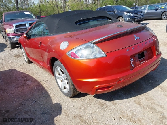 2009 Mitsubishi Eclipse GS with VIN 4A3AL25F69E010730, listed as a IAAI auction lot 41990261 with 225,184 mi miles. Bid and sale history available at carsss.com. Image 3.