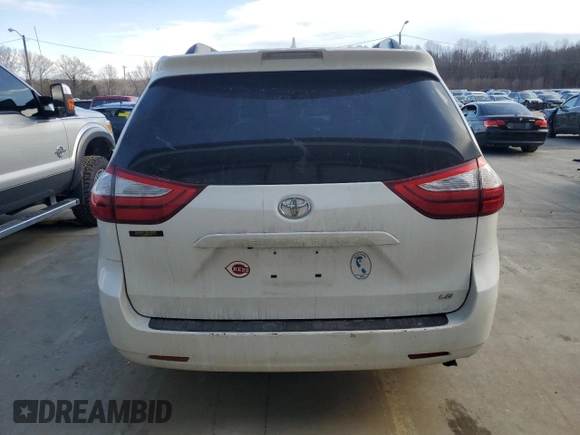 2019 Toyota Sienna LE Auto Access Seat with VIN 5TDKZ3DC9KS017027, listed as a Copart auction lot 46570375 with 82,350 mi miles and Salvage Title. Bid and sale history available at DreamBid. Image 6.