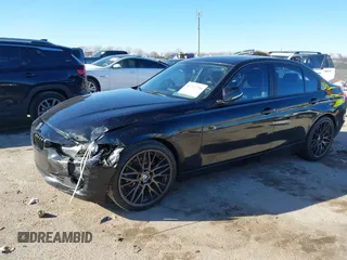 2015 BMW 3 Series 328i with VIN WBA3A5C58FF609161, listed as a IAAI auction lot 41162704 with 117,190 mi miles. Bid and sale history available at carsss.com. Image 17.