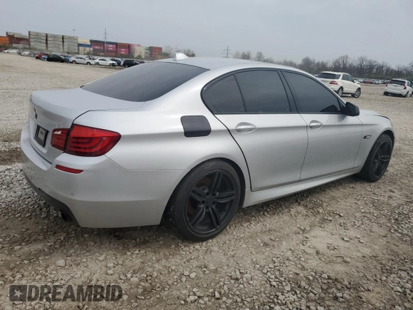 2011 BMW 5 Series 535i xDrive with VIN WBAFU7C58BC878160, listed as a Copart auction lot 52968185 with 164,177 mi miles and Clean Title. Bid and sale history available at DreamBid. Image 3.