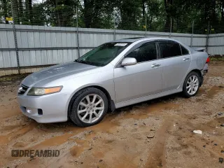2007 Acura TSX Navi with VIN JH4CL969X7C000416, listed as a Copart auction lot 59038745 with 106,749 mi miles and Salvage title. Bid and sale history available at DreamBid. Image 1.