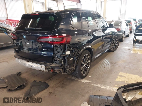 2022 BMW X5 xDrive45e with VIN 5UXTA6C05N9L41274, listed as a IAAI auction lot 42247190 with 18,701 mi miles and . Bid and sale history available at DreamBid. Image 4.