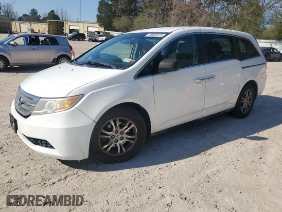 2011 Honda Odyssey EX with VIN 5FNRL5H48BB073818, listed as a Copart auction lot 48955975 with 106,119 mi miles and Salvage Title. Bid and sale history available at carsss.com. Image 1.
