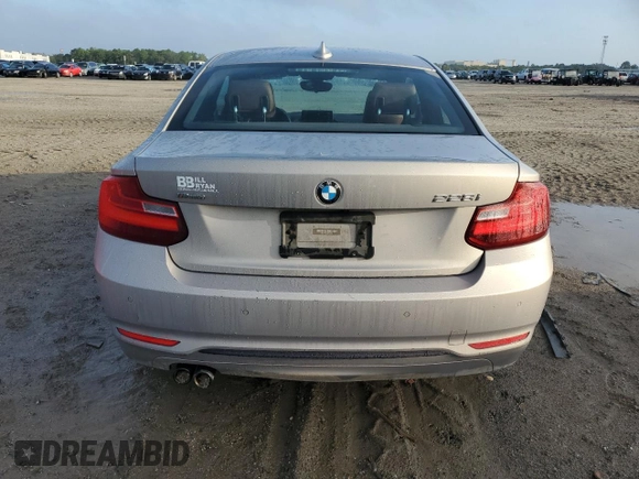 2016 BMW 2 Series 228i with VIN WBA1F9C50GV742181, listed as a Copart auction lot 71059013 with 109,252 mi miles. Bid and sale history available at carsss.com. Image 6.