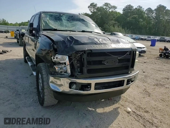 2008 Ford F-250 XL with VIN 1FTSW21R68EA06383, listed as a Copart auction lot 54917015 with 195,462 mi miles and Salvage title. Bid and sale history available at DreamBid. Image 14.