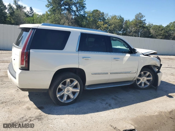 2015 Cadillac Escalade Luxury with VIN 1GYS3BKJ4FR288752, listed as a Copart auction lot 68896314 with 162,708 mi miles and Salvage Title. Bid and sale history available at carsss.com. Image 3.