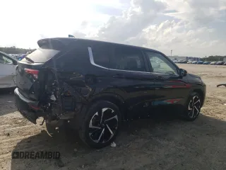 2022 Mitsubishi Outlander SE with VIN JA4J3UA84NZ032776, listed as a Copart auction lot 60277295 with 80,035 mi miles and Salvage title. Bid and sale history available at DreamBid. Image 3.