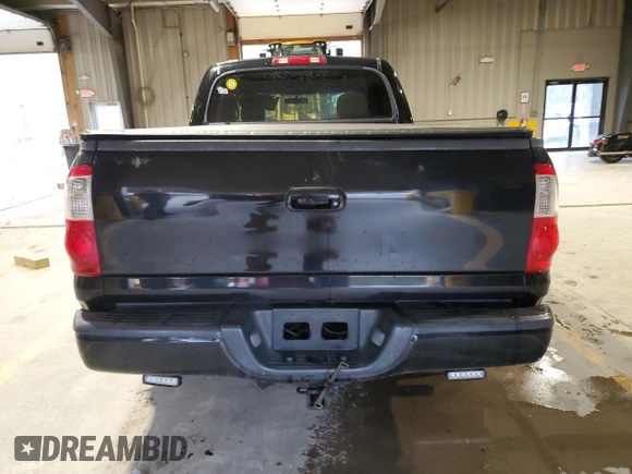 2006 Toyota Tundra Limited with VIN 5TBDT48106S554487, listed as a Copart auction lot 49402805 with 109,005 mi miles and Salvage Title. Bid and sale history available at DreamBid. Image 6.