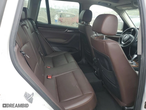 2015 BMW X3 xDrive28i with VIN 5UXWX9C53F0D45535, listed as a Copart auction lot 51392335 with 0 mi miles and Clean Title. Bid and sale history available at carsss.com. Image 11.