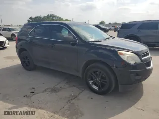 2013 Chevrolet Equinox LS with VIN 2GNALBEK6D1140024, listed as a Copart auction lot 53658135 with 179,670 mi miles and Salvage Title. Bid and sale history available at carsss.com. Image 4.