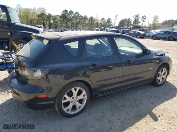 2008 Mazda Mazda3 s Grand Touring with VIN JM1BK343281105489, listed as a Copart auction lot 51212195 with 232,666 mi miles and Salvage Title. Bid and sale history available at carsss.com. Image 3.