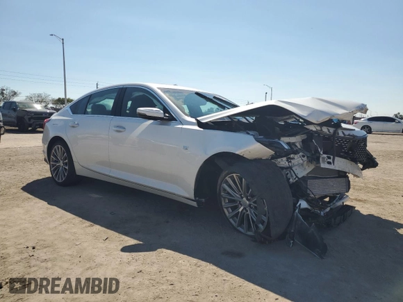 2024 Cadillac CT5 Premium Luxury z VIN 1G6DN5RK5R0121594, wystawiony jako Copart lot #46986405 z przebiegiem 9 010 mil mil oraz Szkoda całkowita • Salvage title. Historia ofert i sprzedaży dostępna na DreamBid. Obrazek 4.