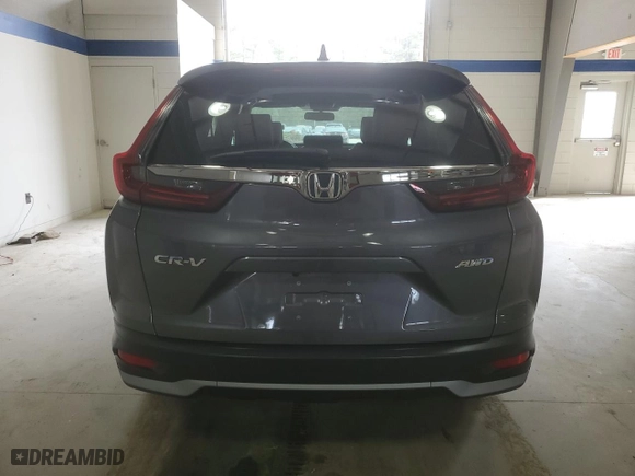 2022 Honda CR-V EX-L with VIN 5J6RW2H82NL001484, listed as a Copart auction lot 49890605 with 72,597 mi miles and Salvage Title. Bid and sale history available at carsss.com. Image 6.