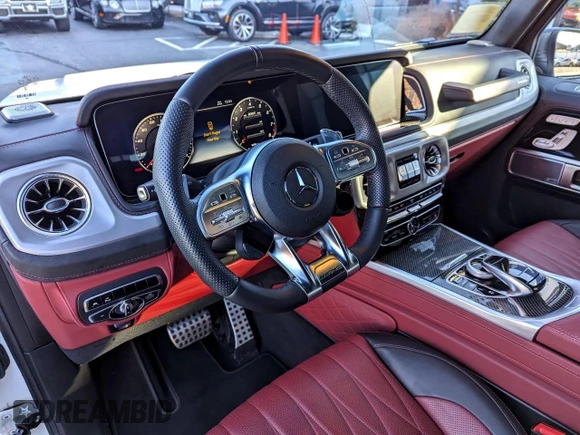 2022 Mercedes-Benz G 63 AMG z VIN W1NYC7HJ1NX4538XX, wystawiony jako Copart lot #53201455 z przebiegiem 15 928 mil mil oraz Czysty tytuł • Clean title. Historia ofert i sprzedaży dostępna na DreamBid. Obrazek 6.