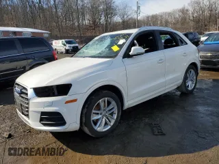 2017 Audi Q3 Premium Plus with VIN WA1JCCFS8HR006944, listed as a Copart auction lot 41861405 with 90,235 mi miles and Salvage Title. Bid and sale history available at carsss.com. Image 1.