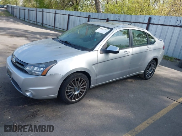 2011 Ford Focus SES with VIN 1FAHP3GN2BW180198, listed as a IAAI auction lot 42121335 with 162,826 mi miles. Bid and sale history available at carsss.com. Image 2.