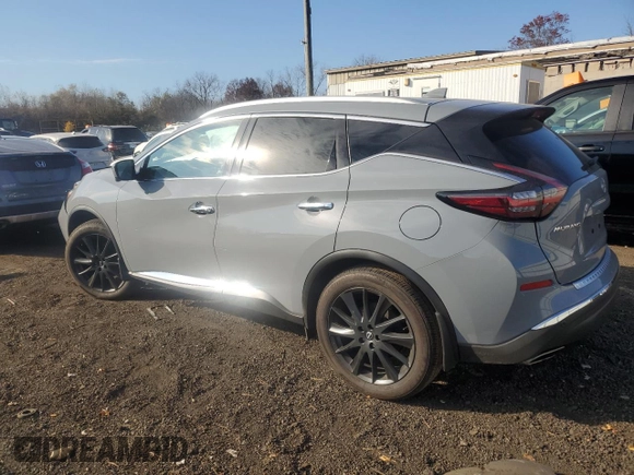 2024 Nissan Murano Platinum with VIN 5N1AZ2DS7RC108589, listed as a Copart auction lot 77558244 with 8,611 mi miles and Salvage Title. Bid and sale history available at DreamBid. Image 2.