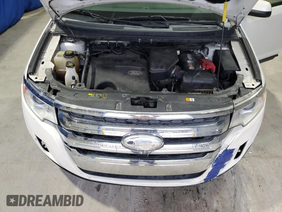 2013 Ford Edge SEL with VIN 2FMDK4JC7DBB57441, listed as a Copart auction lot 52644555 with 153,548 mi miles and Clean Title. Bid and sale history available at carsss.com. Image 12.
