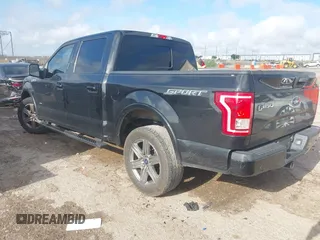 2015 Ford F-150 XL with VIN 1FTEW1CG6FKD75021, listed as a IAAI auction lot 42368982 with 194,623 mi miles and . Bid and sale history available at DreamBid. Image 3.