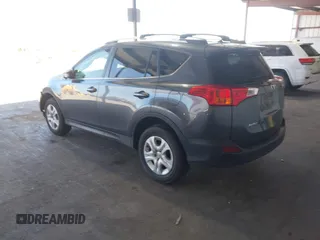 2015 Toyota RAV4 LE with VIN JTMBFREVXFD135116, listed as a IAAI auction lot 42533991 with 175,363 mi miles and . Bid and sale history available at DreamBid. Image 3.