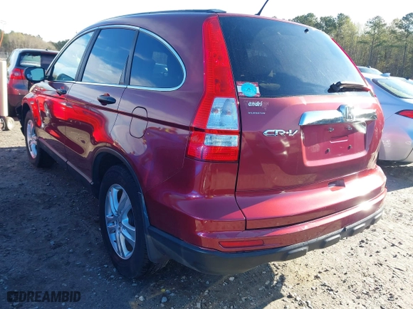 2010 Honda CR-V EX with VIN 5J6RE3H51AL037708, listed as a IAAI auction lot 41877410 with 156,479 mi miles. Bid and sale history available at carsss.com. Image 3.