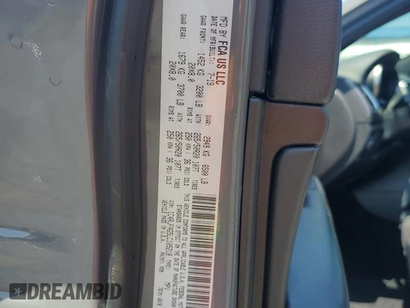 2020 Jeep Grand Cherokee Laredo E with VIN 1C4RJFAG5LC105218, listed as a Copart auction lot 59315475 with 45,589 mi miles and Salvage title. Bid and sale history available at DreamBid. Image 13.