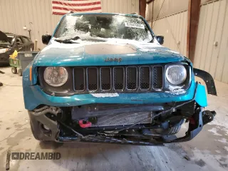 2022 Jeep Renegade Trailhawk with VIN ZACNJDC15NPN80147, listed as a Copart auction lot 87847065 with 52,037 mi miles and Salvage Title. Bid and sale history available at DreamBid. Image 5.