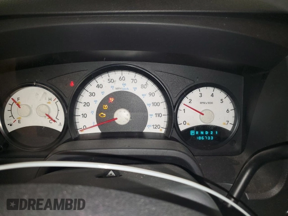 2011 Ram Dakota Bighorn/Lonestar with VIN 1D7RW3GP6BS667095, listed as a Copart auction lot 43361255 with 186,733 mi miles and Salvage Title. Bid and sale history available at carsss.com. Image 9.