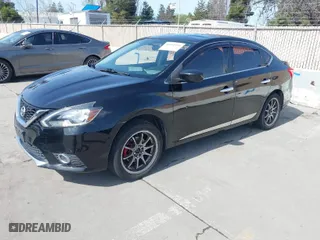 2016 Nissan Sentra SR with VIN 3N1AB7AP1GL650555, listed as a IAAI auction lot 41851416 with 156,299 mi miles. Bid and sale history available at carsss.com. Image 2.