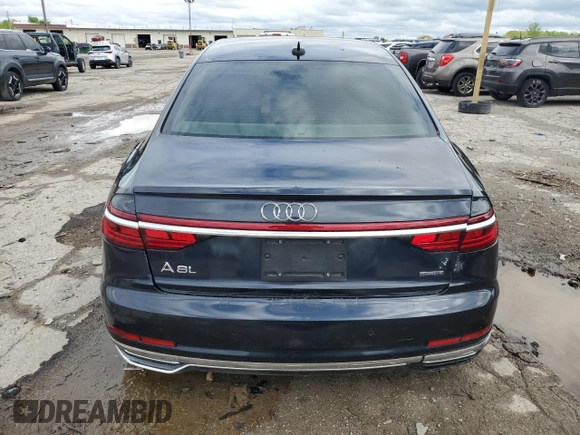 2019 Audi A8 z VIN WAU8DAF80KN010332, wystawiony jako Copart lot #55418865 z przebiegiem 17 282 mil mil oraz Szkoda całkowita • Salvage title. Historia ofert i sprzedaży dostępna na DreamBid. Obrazek 6.
