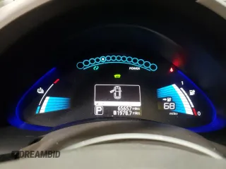 2016 Nissan LEAF S with VIN 1N4BZ0CP5GC308626, listed as a Copart auction lot 42102433 with 65,657 mi miles. Bid and sale history available at carsss.com. Image 9.