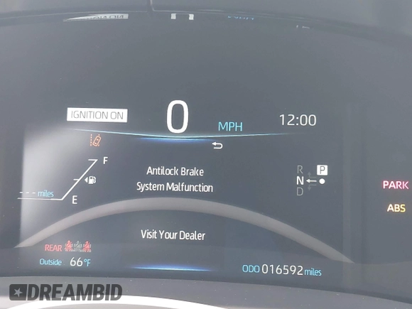 2021 Toyota Mirai XLE with VIN JTDAAAAA1MA002323, listed as a IAAI auction lot 42034157 with 16,592 mi miles and . Bid and sale history available at carsss.com. Image 15.