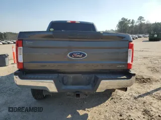 2017 Ford Super Duty F-250 SRW Lariat with VIN 1FT7W2B63HEC64659, listed as a Copart auction lot 46911295 with 147,237 mi miles and Salvage Title. Bid and sale history available at carsss.com. Image 6.