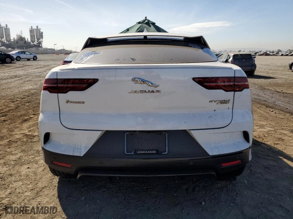 2019 Jaguar I-PACE SE with VIN SADHC2S19K1F68022, listed as a Copart auction lot 77405114 with 0 miles and Salvage Title. Bid and sale history available at carsss.com. Image 6.