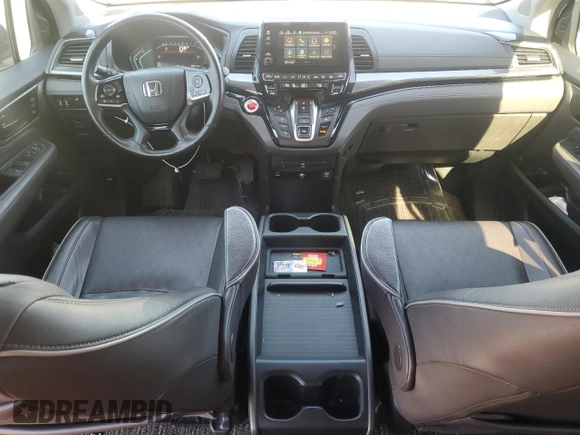 2022 Honda Odyssey Elite z VIN 5FNRL6H95NB055184, wystawiony jako Copart lot #49643595 z przebiegiem 50 574 mil mil oraz Szkoda całkowita • Salvage title. Historia ofert i sprzedaży dostępna na DreamBid. Obrazek 8.