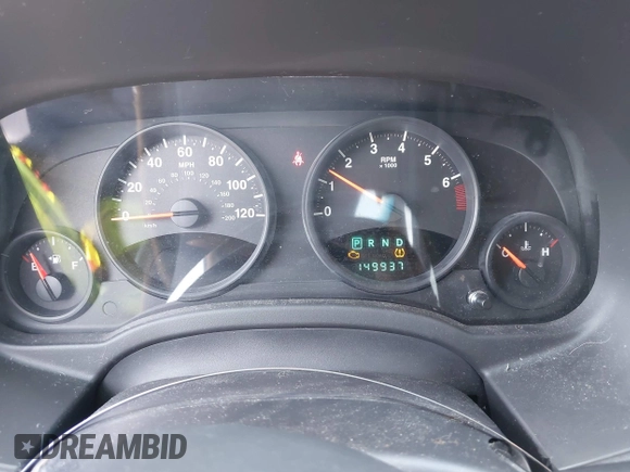 2013 Jeep Compass Sport with VIN 1C4NJCBB6DD102369, listed as a IAAI auction lot 42027866 with 149,937 mi miles. Bid and sale history available at carsss.com. Image 7.