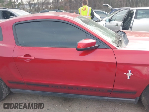 2012 Ford Mustang V6 Premium with VIN 1ZVBP8AM2C5226730, listed as a IAAI auction lot 41667723 with 85,278 mi miles. Bid and sale history available at carsss.com. Image 13.