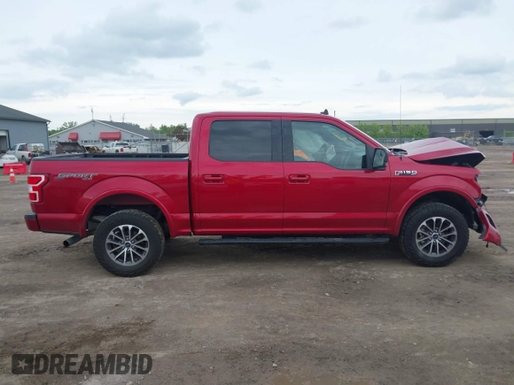 2020 Ford F-150 XL with VIN 1FTEW1EPXLFB52739, listed as a IAAI auction lot 42255638 with 104,123 mi miles and . Bid and sale history available at DreamBid. Image 14.