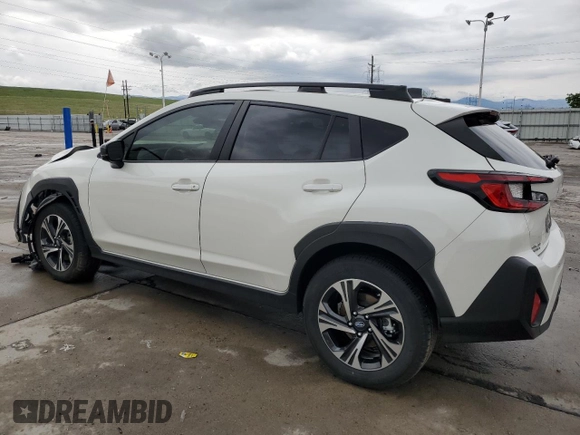 2024 Subaru Crosstrek Premium с VIN JF2GUADC0R8246284, выставлен на аукционе Copart как лот 56206865 с пробегом 13 317 миль миль и Списание • Salvage title. История ставок и продаж доступна на DreamBid. Изображение 2.