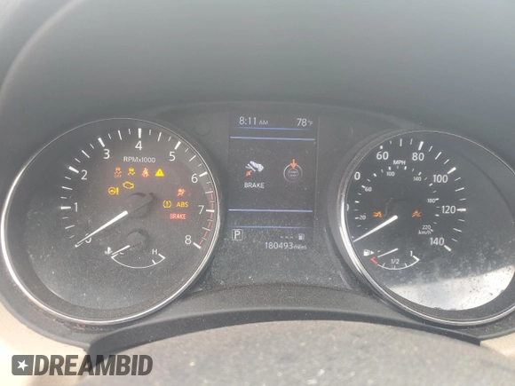 2020 Nissan Rogue S z VIN 5N1AT2MT8LC770909, wystawiony jako Copart lot #57028015 z przebiegiem 180 493 mil mil oraz Szkoda całkowita • Salvage title. Historia ofert i sprzedaży dostępna na DreamBid. Obrazek 9.