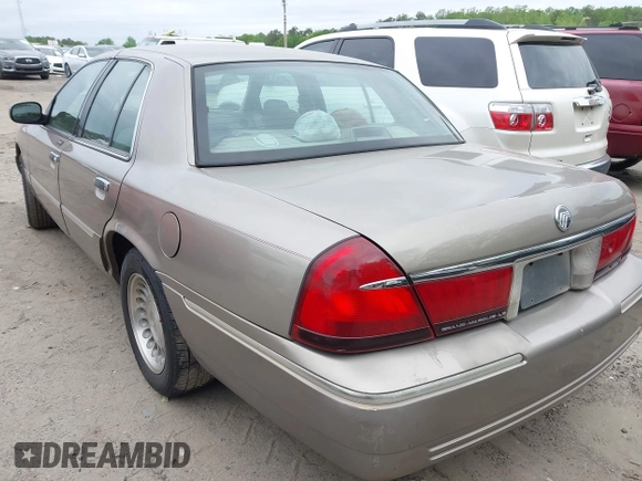 2001 Mercury Grand Marquis LS with VIN 2MEFM75W71X643239, listed as a IAAI auction lot 42048113 with 195,441 mi miles and . Bid and sale history available at DreamBid. Image 3.